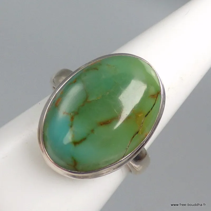Bague Turquoise américaine numéro 8 taille 59/60 - Bagues pierres naturelles
