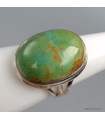 Bague Turquoise n° 8 trois anneaux taille 59