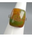 Bague Turquoise américaine Number 8 argent massif 925 T56