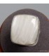 Bague Scolecite authentique en argent 925 taille 52