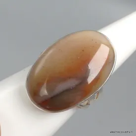 Bague ovale en Vogesite taille 60