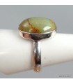Bague Turquoise Américaine authentique argent 925 taille 59