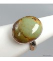 Bague Turquoise Américaine authentique argent 925 taille 59
