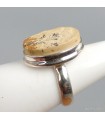 Psilomélane dendritique – Bague argent 925 taille 54/55 certifiée