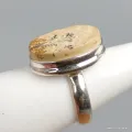 Bague Psilomélane dendritique taille 54/55 - Bagues pierres naturelles