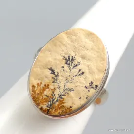 Bague Psilomélane dendritique taille 54/55 - Bagues pierres naturelles