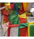 Mini drapeaux de prières tibétains à prix mini, en coton