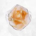 Bague Citrine stalactite naturelle taille 59/60 - Bijoux en Citrine