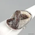 Bague Staurolite taille 55 argent 925 - Bijoux en Staurolite