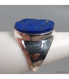 Chevalière Lapis lazuli authentique femme homme 59