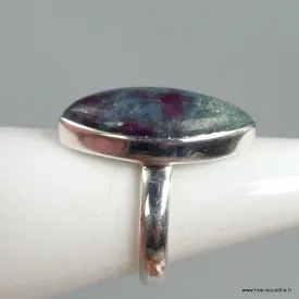Bague en Rubis sur Cyanite marquise taille 56 - Bijoux en Rubis sur Cyanite
