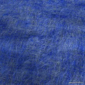 Châle laine de Yak bleu jeans chiné gris - Châles laine de yak