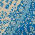 Couverture de yoga et méditation turquoise foncé 100 x 200 cm - Châle de méditation 100 x 200 cm