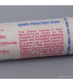 Encens contre les démons Vajrakilla fait au Népal