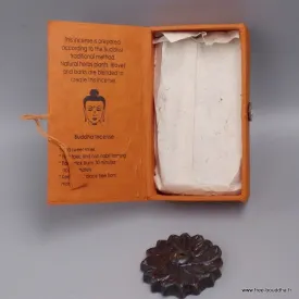 Encens Milarepa 30 bâtonnets + porte-encens - Népal - Encens tibétains, accessoires