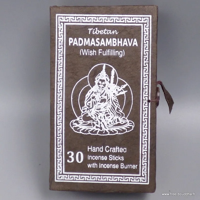 Encens Padmasambhava 30 bâtonnets - Souhaits exaucés - Encens tibétains, accessoires