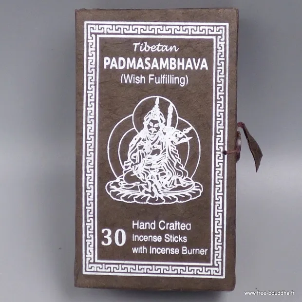 Encens Padmasambhava 30 bâtonnets - Souhaits exaucés - Encens tibétains, accessoires