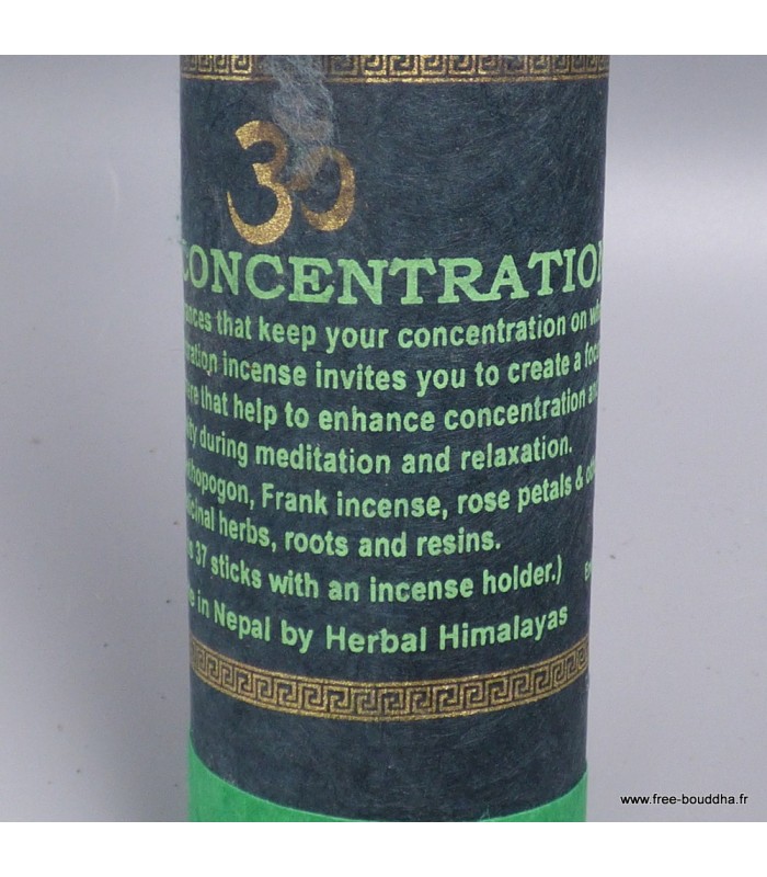 Encens à la menthe pour clarté mentale Népal