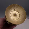 Moulin à prières bouddhiste laiton et pierres 17 cm - Moulins à Prières tibétains