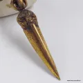Phurba + Dorjé Kartika Mahakala en laiton 15 cm - Phurba tibétain, dague magique