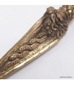 Phurba tibétain bouddhiste Mahakala dorjé laiton 12,5 cm – Népal