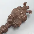 Phurba tibétain authentique en bronze pour cérémonie 30 cm - Phurba tibétain, dague magique
