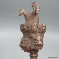 Phurba tibétain authentique en bronze pour cérémonie 30 cm - Phurba tibétain, dague magique