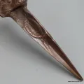 Phurba tibétain authentique en bronze pour cérémonie 30 cm - Phurba tibétain, dague magique
