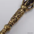 Phurba tibétain authentique couronne Dorjé 11 cm - Phurba tibétain, dague magique
