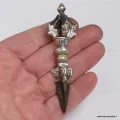 Phurba tibétain léger pour transport - 8,5 cm - Népal - Phurba tibétain, dague magique