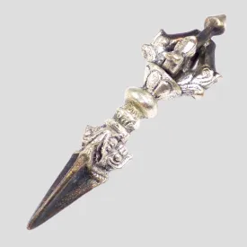 Phurba tibétain léger pour transport - 8,5 cm - Népal - Phurba tibétain, dague magique