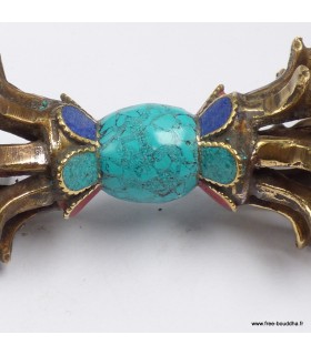 Dorjé tibétain pour canaliser l’énergie et dissoudre les obstacles