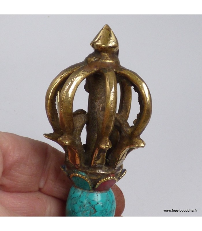 Dorjé tibétain pour canaliser l’énergie et dissoudre les obstacles