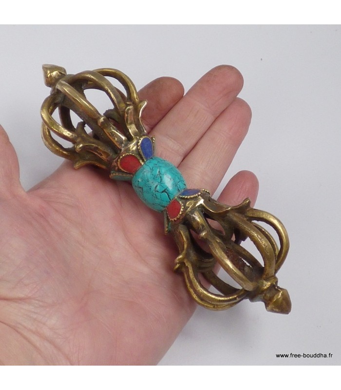 Dorjé tibétain pour canaliser l’énergie et dissoudre les obstacles