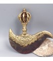 Kartika tibétain drigug 8 branches – métal & laiton sculpté