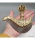 Kartika tibétain drigug 8 branches – métal & laiton sculpté