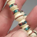 Bracelet tibétain porte-bonheur os de buffle - Bracelets tibétains bouddhistes