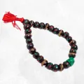 Bracelet tibétain porte-bonheur os de buffle brun, Népal - Bracelets tibétains bouddhistes