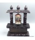 Moulin bouddhiste sur socle bois 22 cm – Dorjé – Népal