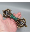 Vajra tibétain 16 cm – Dorjé 8 branches artisanal du Népal