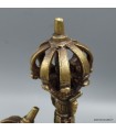 Cloche tibétaine en bronze haute qualité – Artisanat du Népal