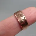 Bague bouddhiste Yeux du bouddha cuivre taille 52 à 55 - Bagues tibétaines bouddhistes