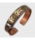 Bracelet bouddhiste mantra de Chenrezi, Dorjé en laiton,  Népal