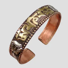 Bracelet bouddhiste raffiné avec mantra de Chenrezi - Bracelets tibétains bouddhistes