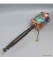 Moulin à prière artisanal népalais 29 cm cuivre et laiton – Népal