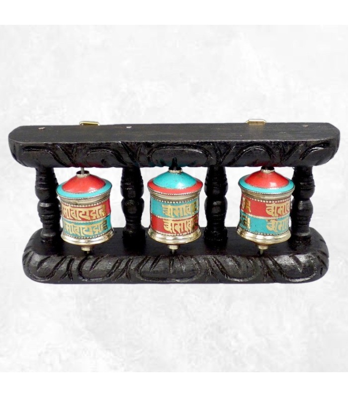 moulin a prieres bouddhiste