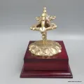 Dorjé tibétain pour offrande aux lamas, sur socle - Dordjé, double dorjé (sans cloche)