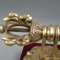 Dorjé tibétain pour offrande aux lamas, sur socle - Dordjé, double dorjé (sans cloche)