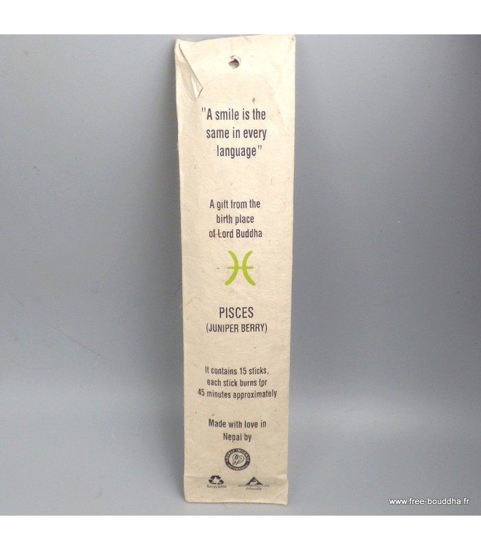 Encens Poissons Juniper Berry 100 % naturel – Encens tibétain du Népal