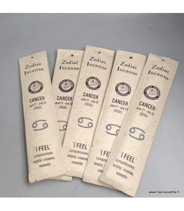 Encens signe Cancer à la Rose naturel – Encens tibétain du Népal
